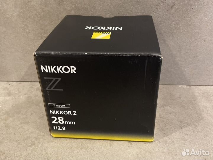 Nikon 28mm f/2.8 Nikkor Z Новый-Гарантия