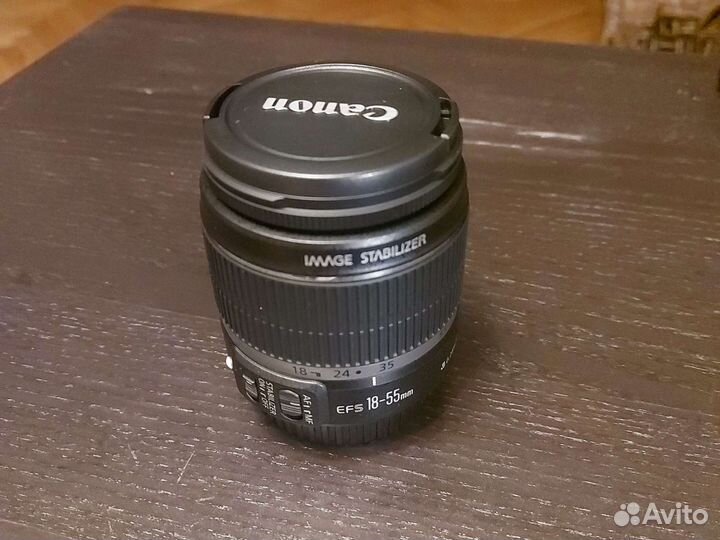 Объектив canon zoom lens EF-S18-55mm f/3.5-5.6 IS