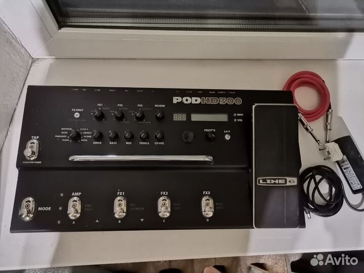 Гитарный процессор Line 6 pod HD 300
