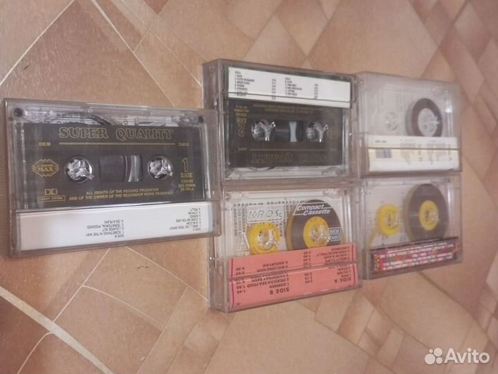 Аудиокассеты Nirvana 5шт