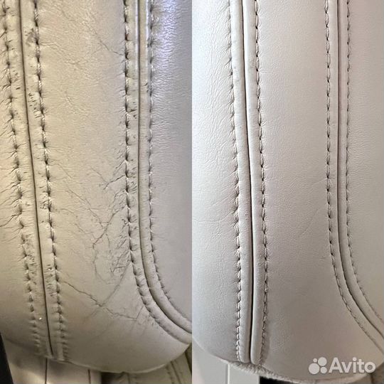 Покраска кожи Реставрация кожи Покраска руля