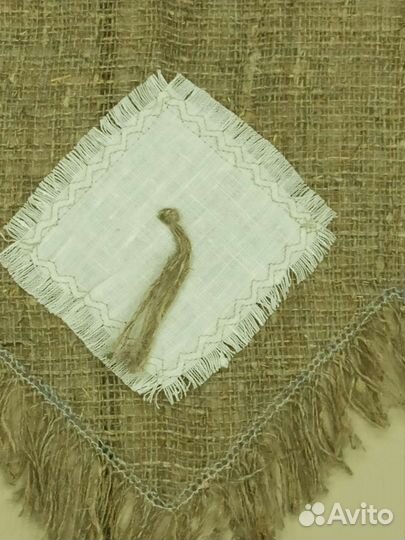 Льняные занавески-задергушки