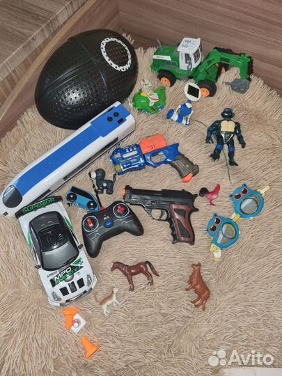 Детские игрушки пакетом для мальчика