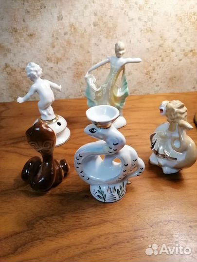 Фарфоровые статуэтки советских времён