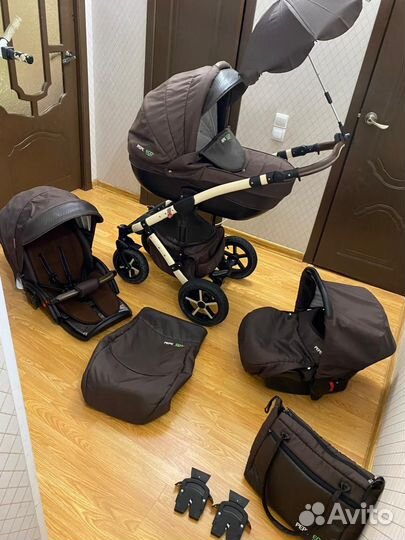 Коляска 3 в 1 Verdi pepe eco