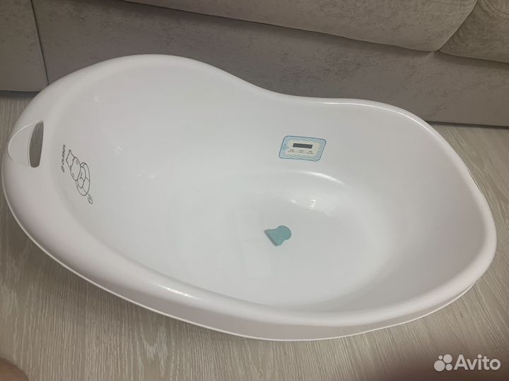 Комплект для купания (ванночка с кругом и стул)