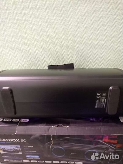 Колонка портативная мощная новая