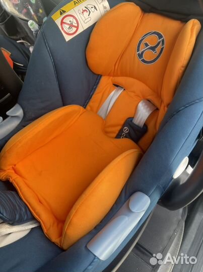 Автокресло cybex aton M + база i