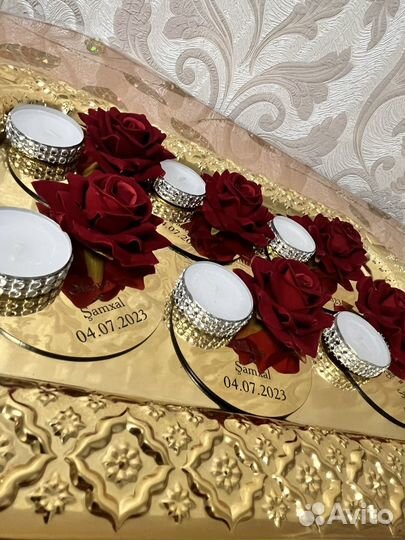 Свечи на вечер хны