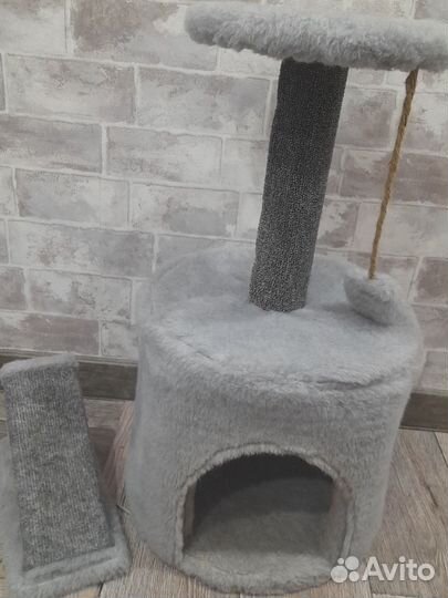 Домик для кошки с когтеточкой бу