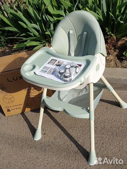 Стул для кормления Новый (фисташка)