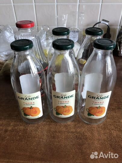 Бутылка из под сока 1л