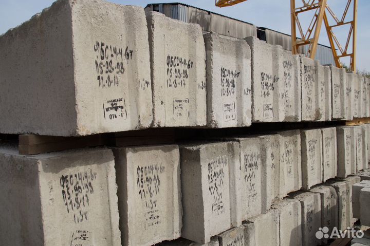 Фундаментные блоки фбс/ленточные фундаменты фл