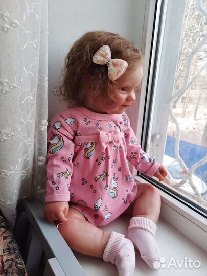 Реборн ручной работы 65 см