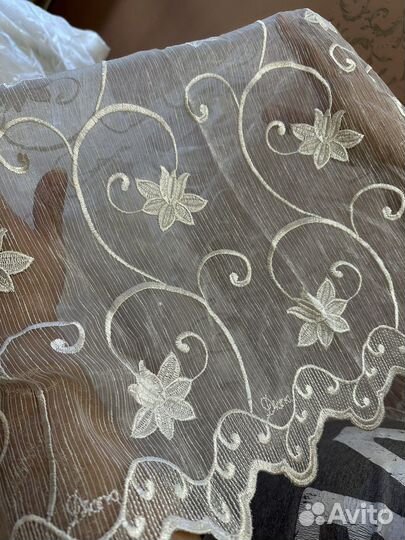 Тюль 5 разных в карусели