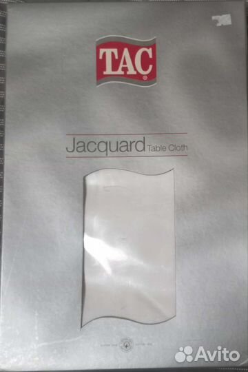 Новая белая скатерть TAC