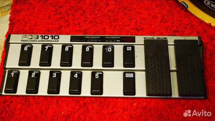 Fcb 1010 ножной миди контроллер