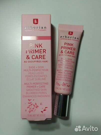 Erborian pink primer & care праймер розовый