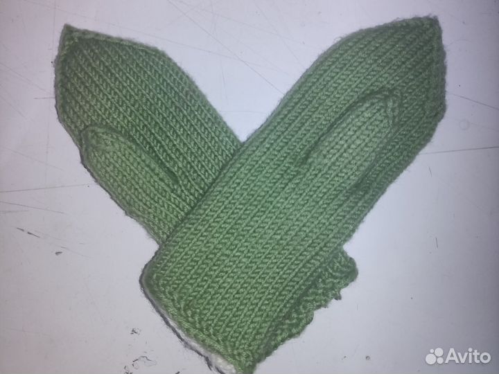 Варежки зимние