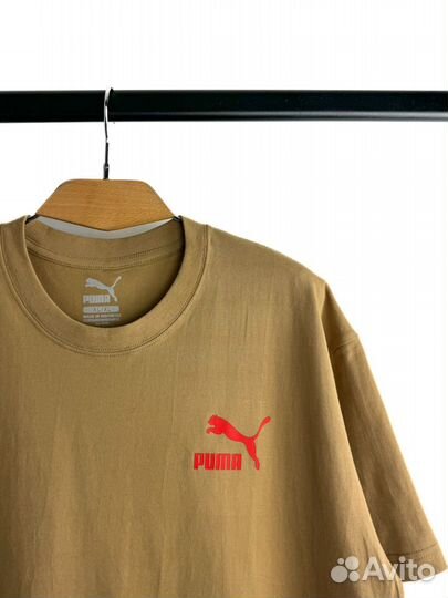 Футболка Puma горчичная