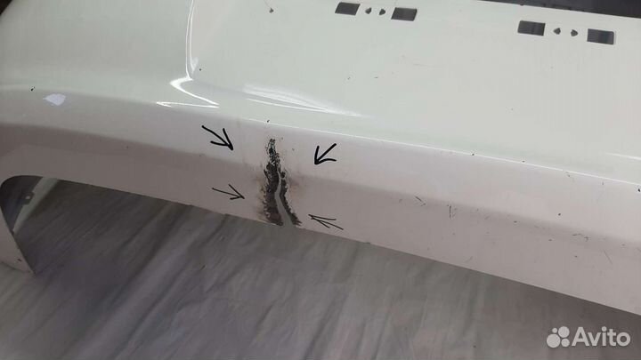 Задний бампер Mitsubishl Lancer X