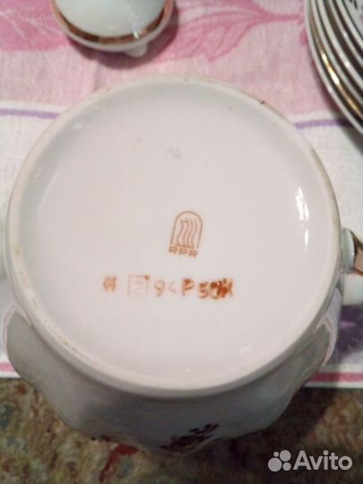 Чайный сервиз СССР- Рига 1970г