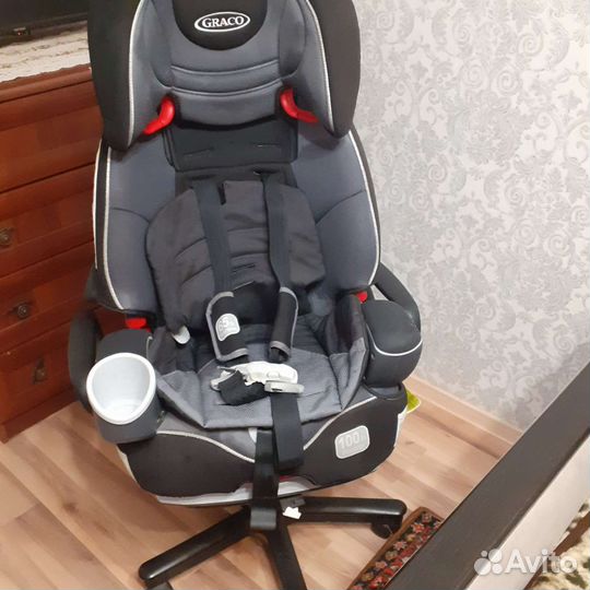 Детское автокресло 9 до 36 кг бу graco