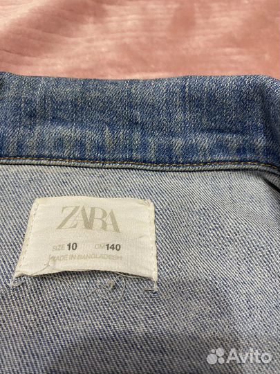 Джинсовая куртка zara