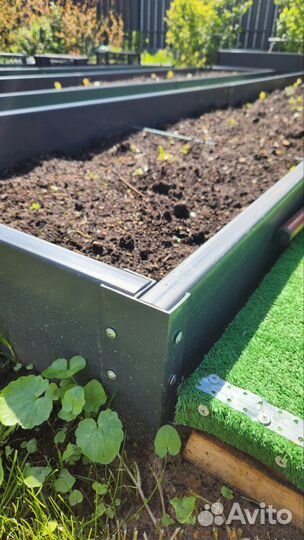Грядки пвх Графит