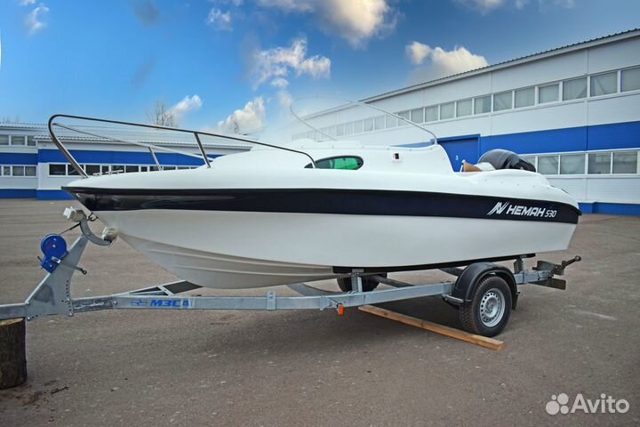 Новый катер с каютой Neman 530 от производителя