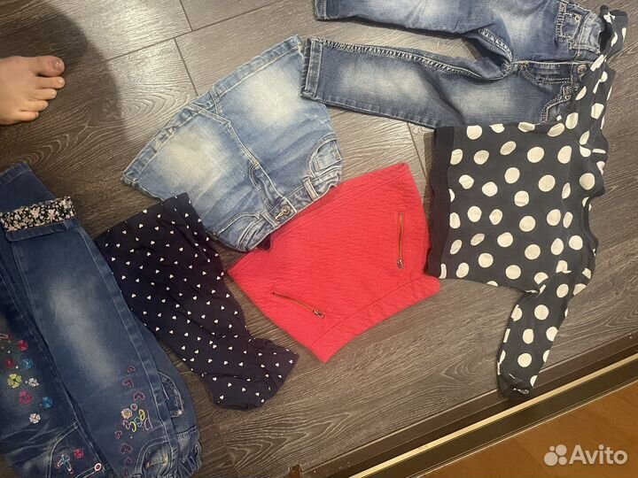 Вещи для девочки пакетом 92-98