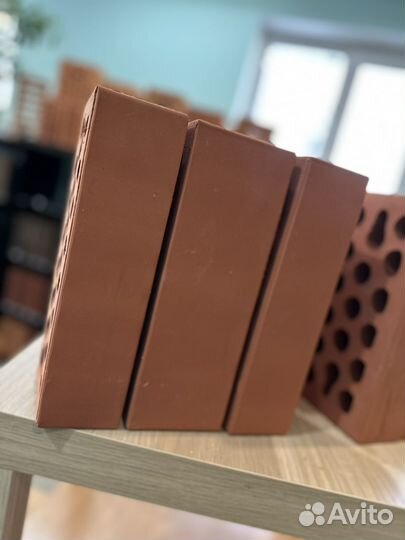 Кирпич красный облицовочный