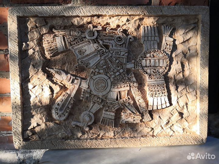 Картина барельеф