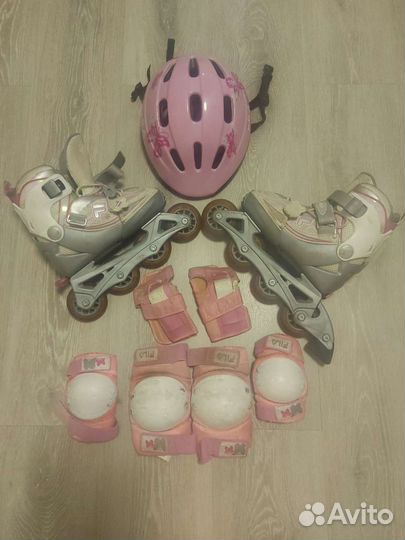 Роликовые коньки детские 32 35