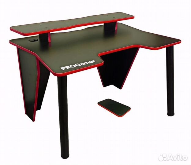 Стол геймерский игровой Вектор Лонг компьютерный