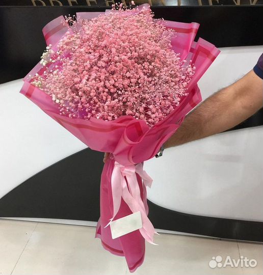 Букеты на Любой Случай. Гипсофила. Доставка Цветов