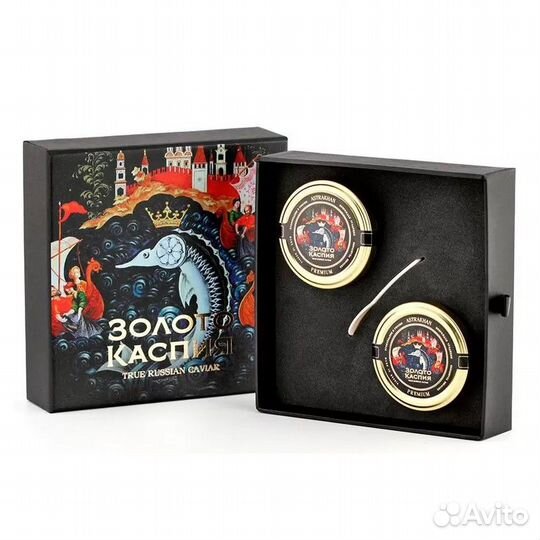 Красная и черная икра