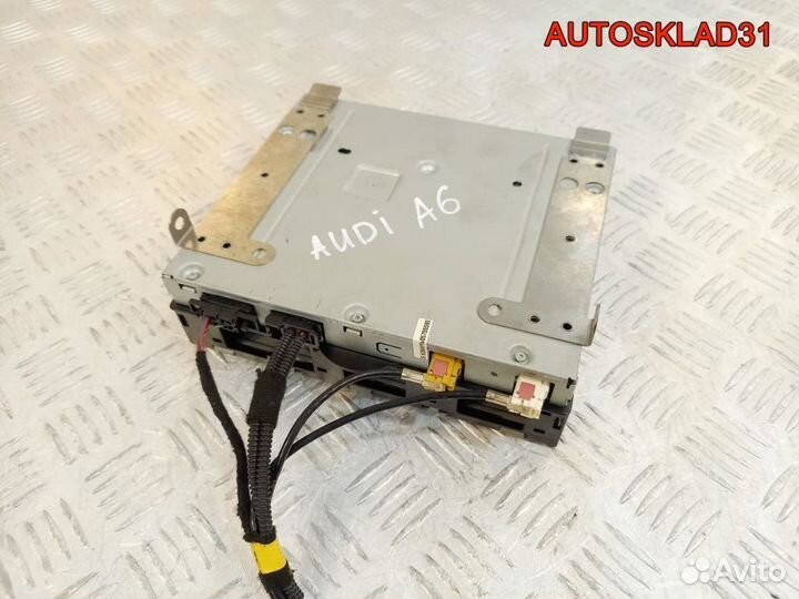 Блок управления магнитолой Audi A6 C6 4E0910541F
