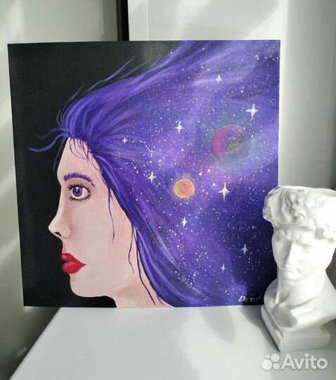 Картина акрилом