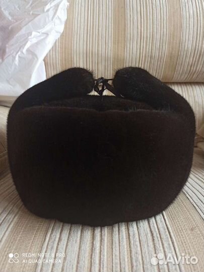 Мужская норковая шапка