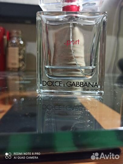 Мужская туалетная вода Dolce gabbana the one sport