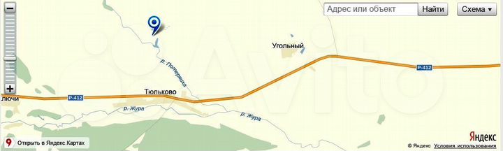 Участок 58 га (СНТ, ДНП)
