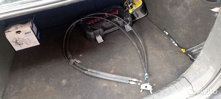 Трос ручника ford focus 2 (дисковые тормоза)