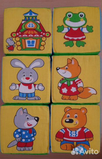 Кубики мякиши