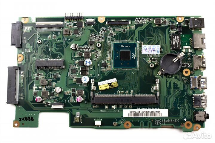 Материнская плата Acer ES1-411 N2940 da0z8amb4e0