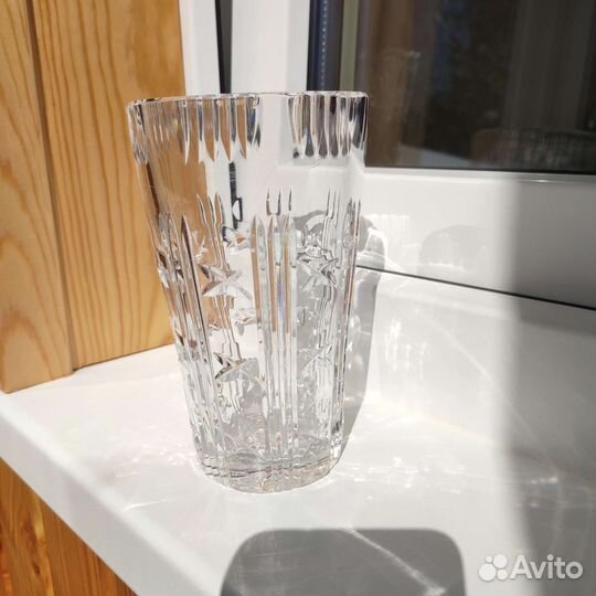 Хрустальная ваза для цветов, Чехословакия