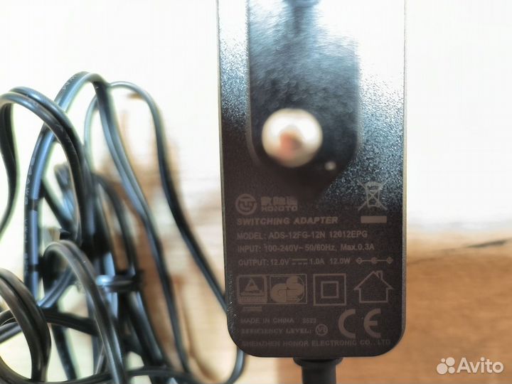 Блок питания 12В 1А
