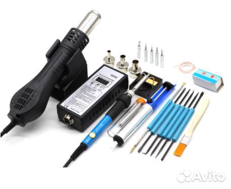 Термопинцет gordak 902 8858 Фен для пайки Yarboly