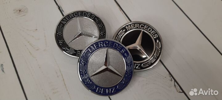 Эмблема заглушка на капот мерседес