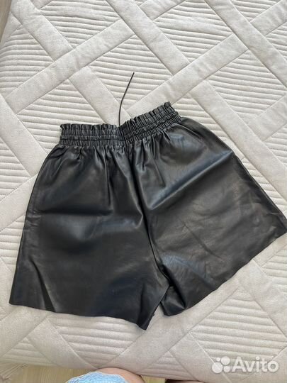 Шорты женские кожаные 44 46 размер